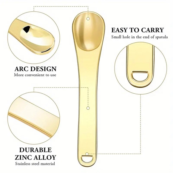 Elle 3 Piece Rose Gold Spatula Set - Picture 4 of 9